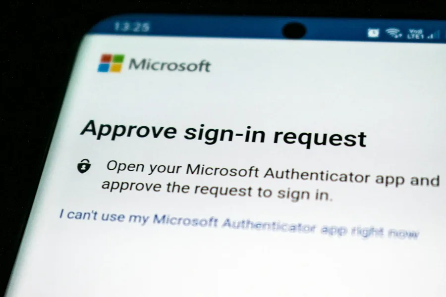 Multi-factor authentication on a mobile device